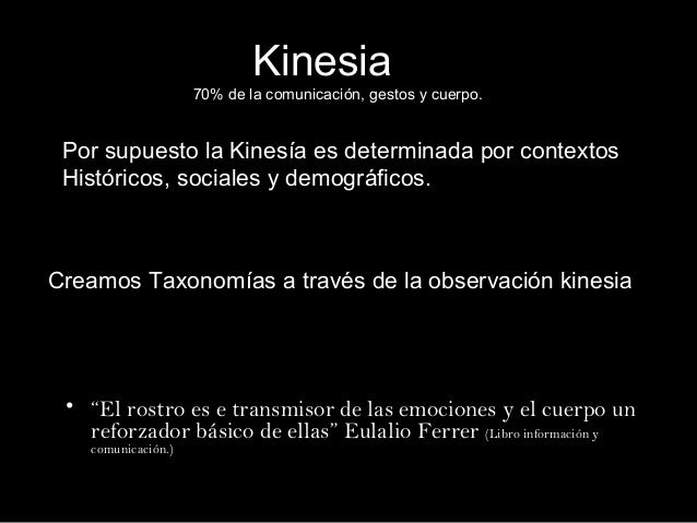 kinesia proxemia